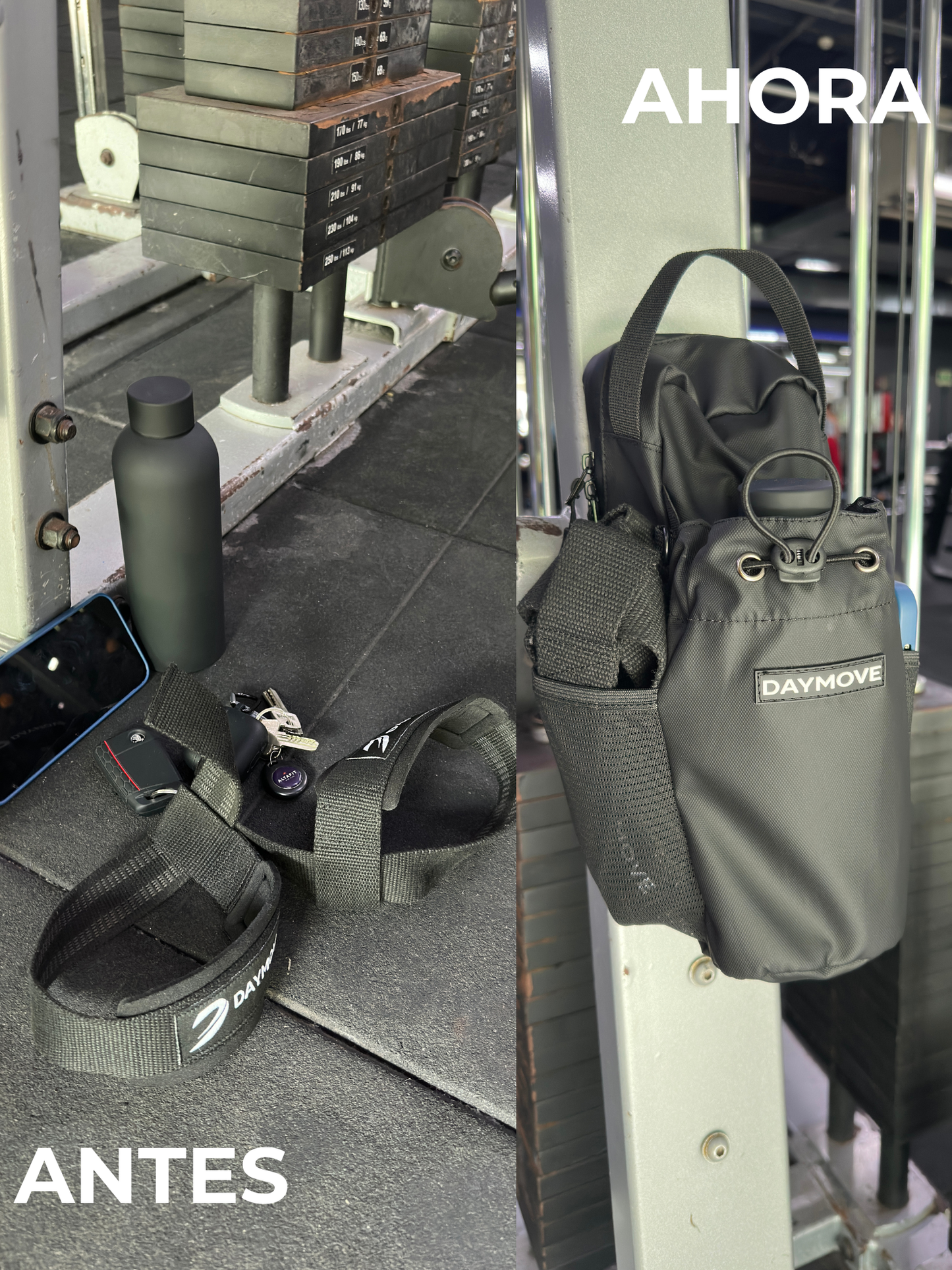 DAYMOVE Magnetic Gym Bag