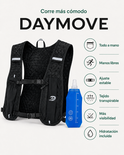 DAYMOVE Pace Vest + Bolsa de agua 500ml