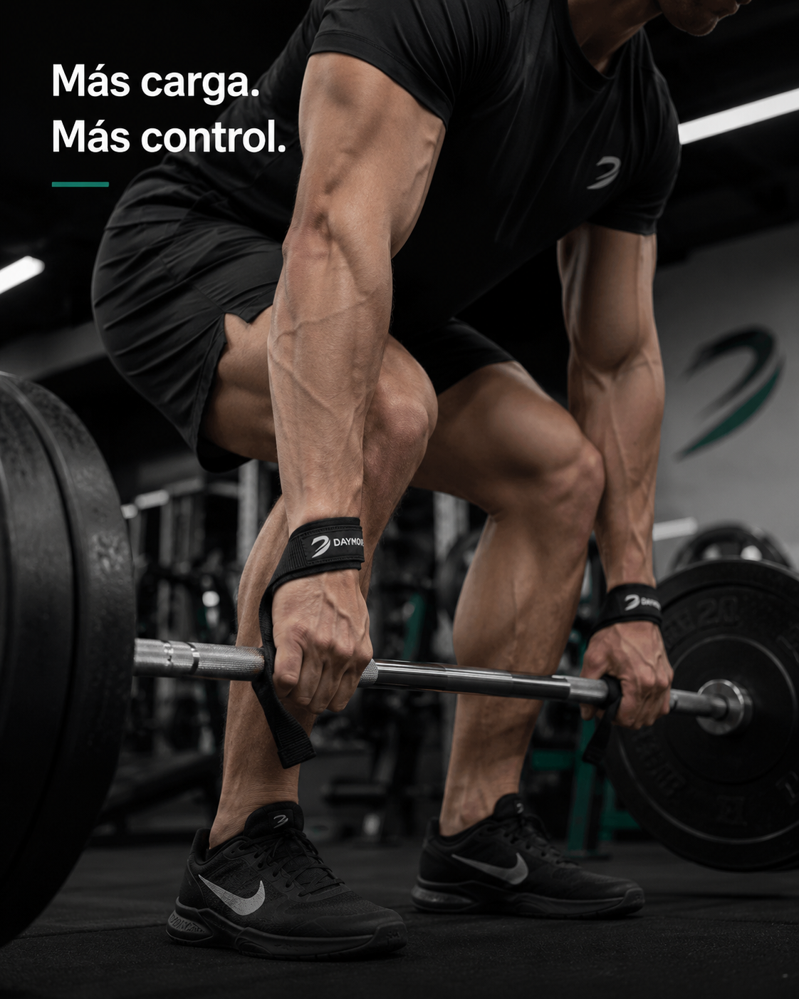 Lifting Straps DAYMOVE - Non-Slip Grip